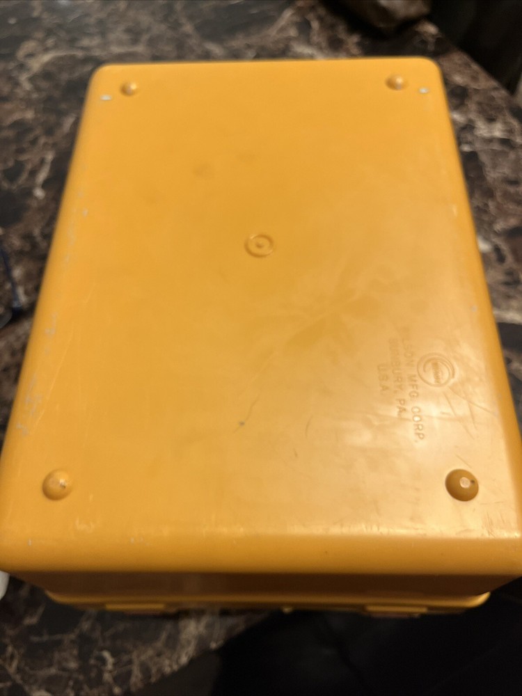 Wilson Sewing Pattern Box With Lock