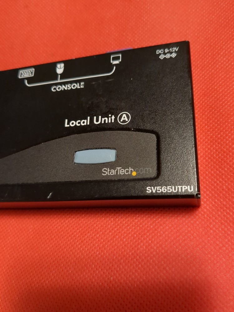STARTECH SV565UTPU VGA USB KVM CONSOLE EXTENDER LOCAL UNIT A ONLY