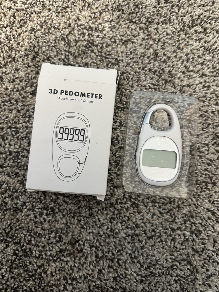 3D Pedometer Step Counter