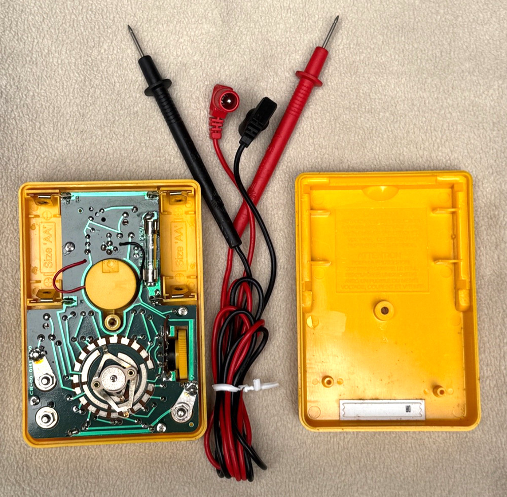 Sperry Instruments Volt Ohm Meter Multi Tester SP-152A with Cables