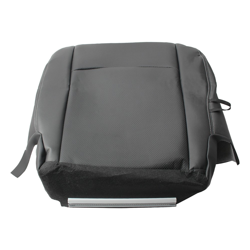 Driver & Passenger Bottom Perforated Leather Seat Cover For 2009-2012 Dodge Ram