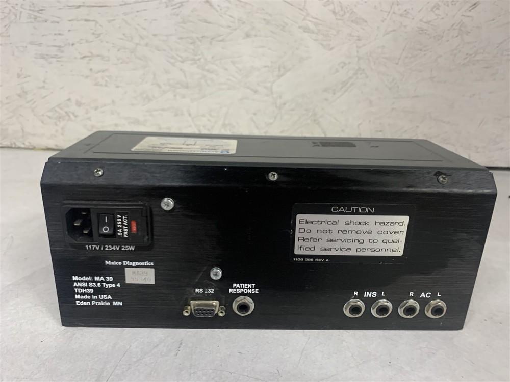 MAICO DIAGNOSTICS MA 39