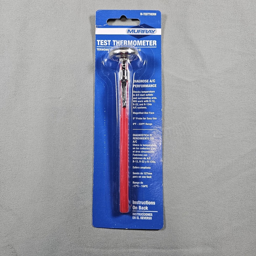 Murray Test Thermometer – A/C Performance Diagnostic Tool