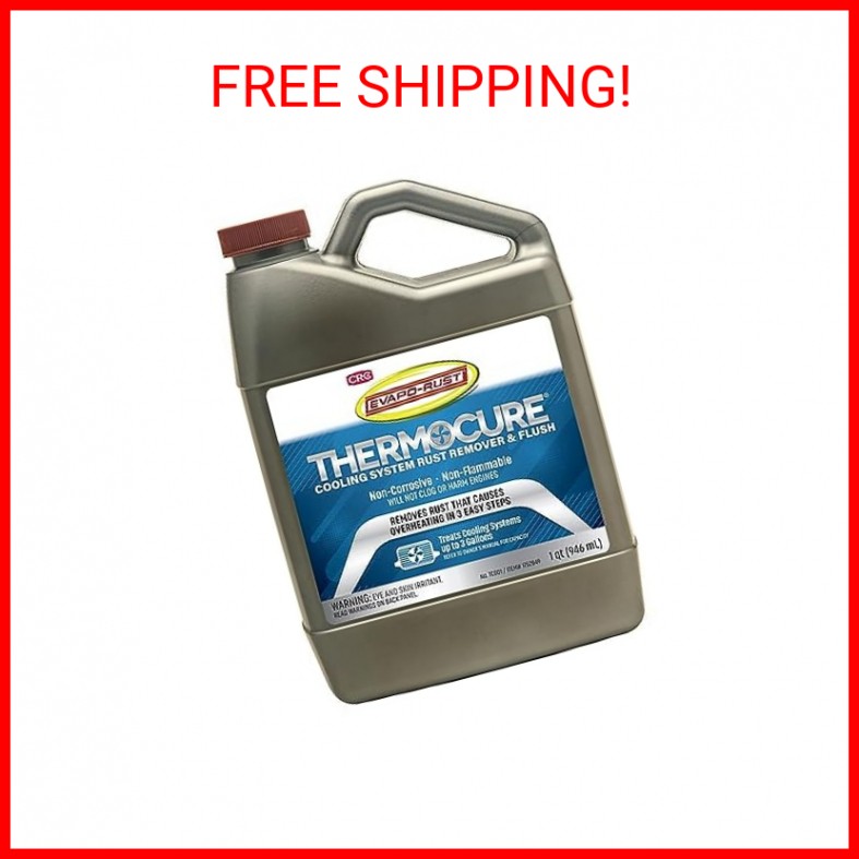 CRC Thermocure Coolant System Rust Remover, 32 Oz, Rust Remover for Vehicle Cool