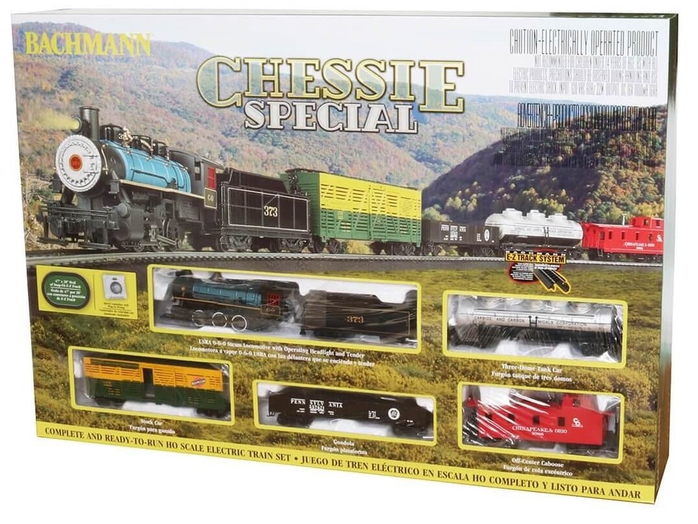 Bachmann HO Scale Chessie Special Train Set 750