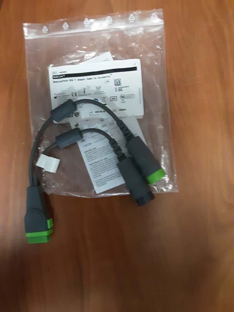 Vyaire (Ref 1442AAO) MULTI-LINK MATERNAL/ FETAL ECG Y ADAPTER CABLE