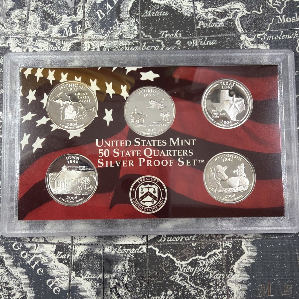 2004 US Mint Silver Proof Set w/OGP/COA