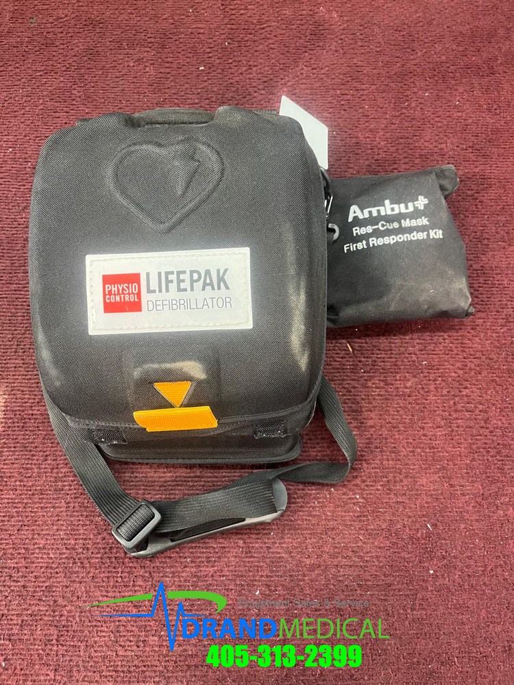 Physio Control Lifepak CR Plus AED With Case(B3-4)