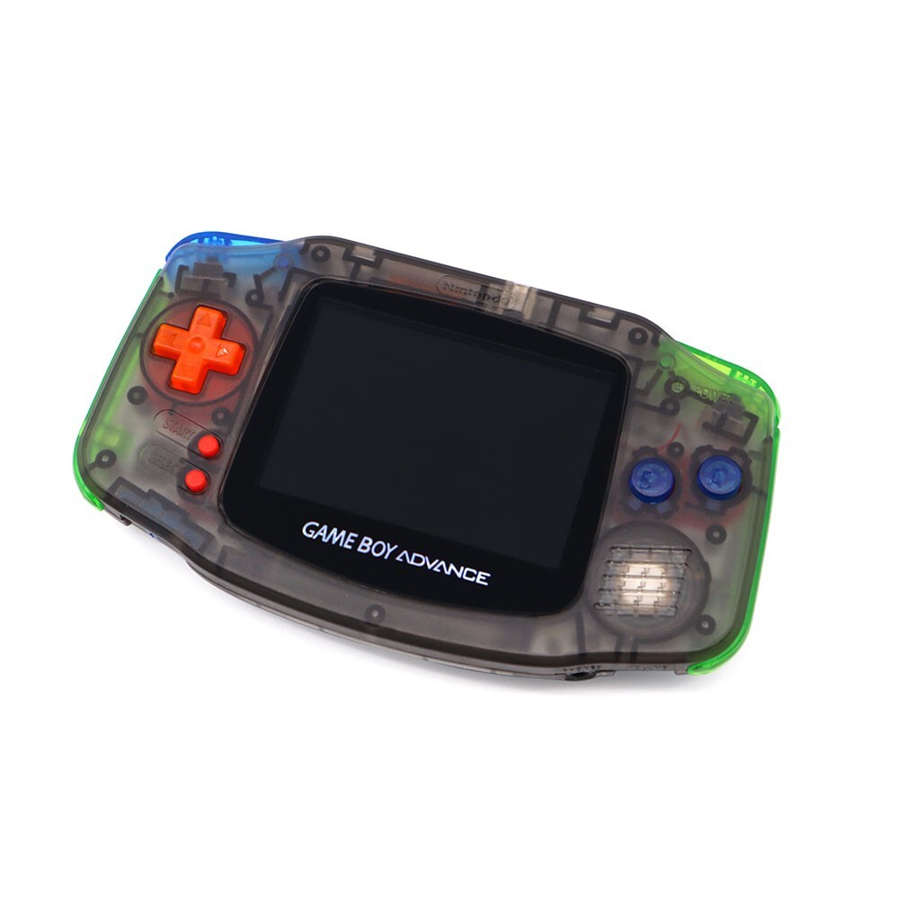 IPS V2 Game Boy Advance GBA Clear Black Console High Light Backlight LCD Mod