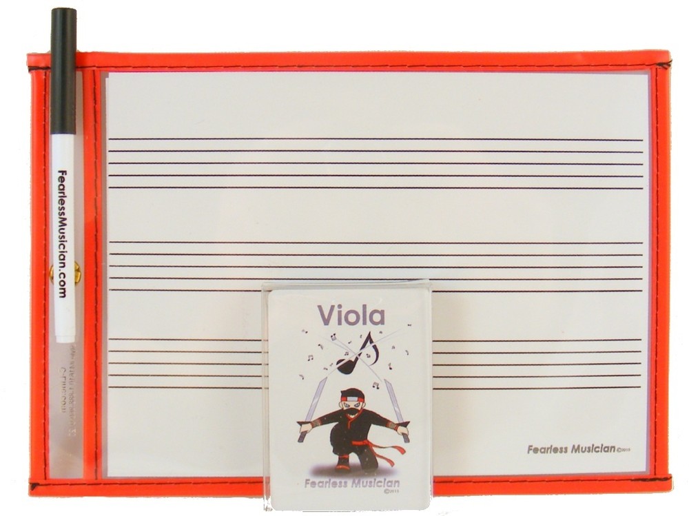 Premium Music Flashcards and Music Notation Viola - Fast Learning ! FreeShipp