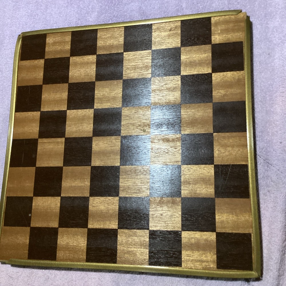 Vintage 1962 Transogram Championship Chessboard - Complete