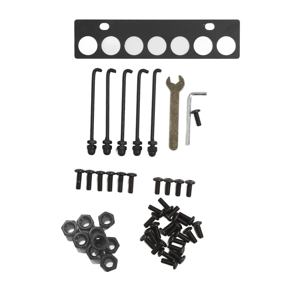 Garage Power Tool Organizer 4 Layer Wall Mount Rack Heavy Duty Storage