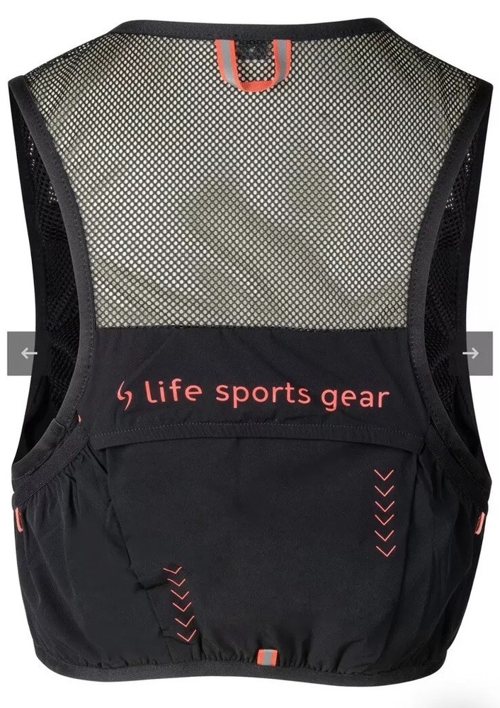 Unisex Running Vest with 2 Flasks