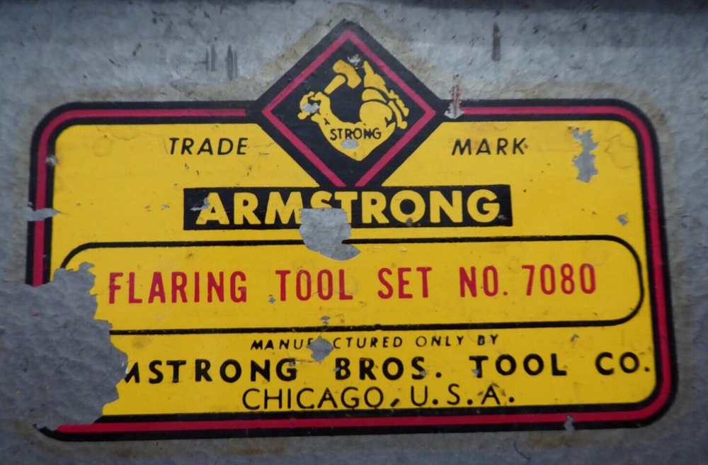 OLDER ARMSTRONG FLARING TOOL