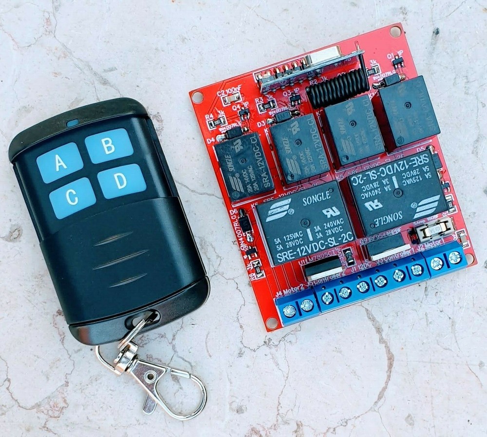 Wireless Remote Control 12VDC 5Amp Dual Axis Solar Panel Sun Tracking Controller