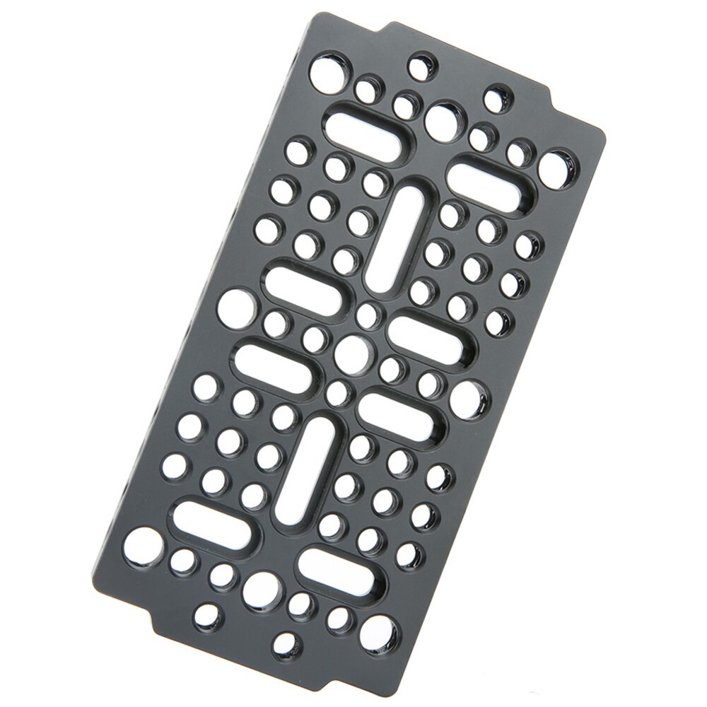 US Niceyrig Multi-purpose 1/4"3/8"Thread Cheese Mounting Plate for Camera Tripod