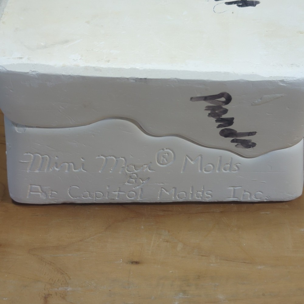 Mini Max Ping Pong Panda Bear Molds #15 #16 Air Capitol Ceramic