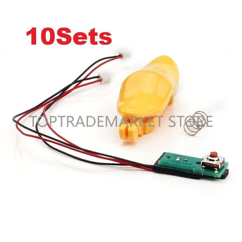 10Sets Trigger Switch (Plastic+PCB) for Motorola Symbol MC9200-G MC92N0-G 2-Pin