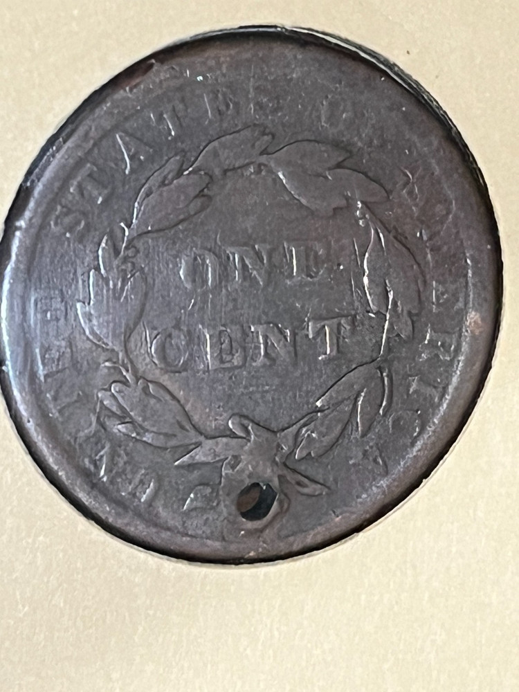 1839 Large Cent - Silly Head