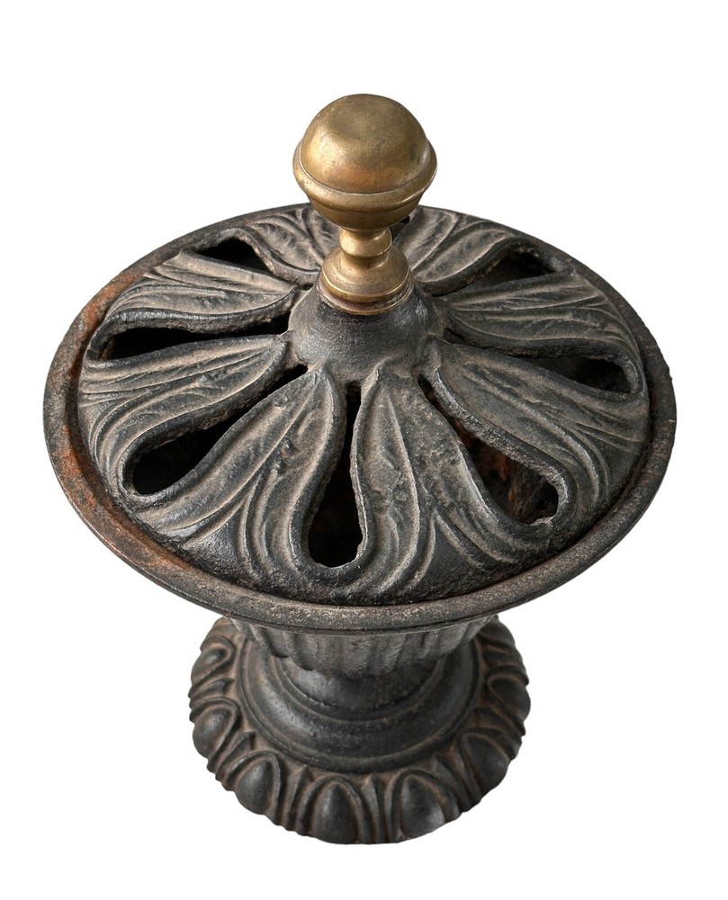 Antique English Regency Style Urn Incense Burner Cache Pot