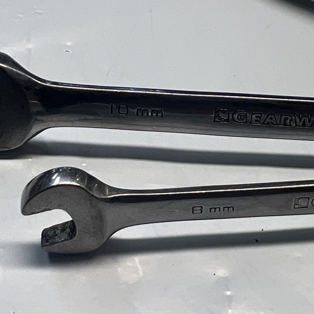 GearWrench Ratcheting Metric Combination Wrenches ** Please Read Description**