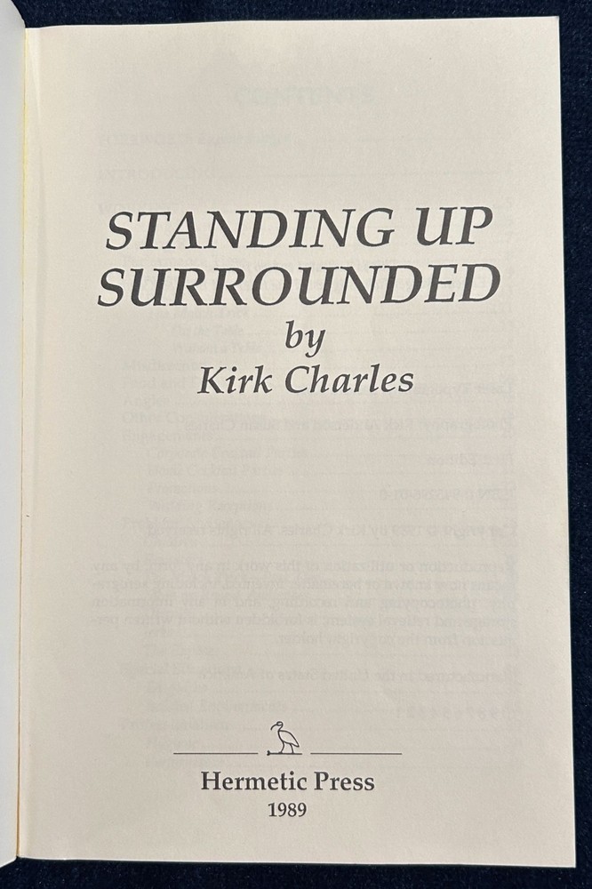 Standing Up Surrounded (Kirk Charles) -1989