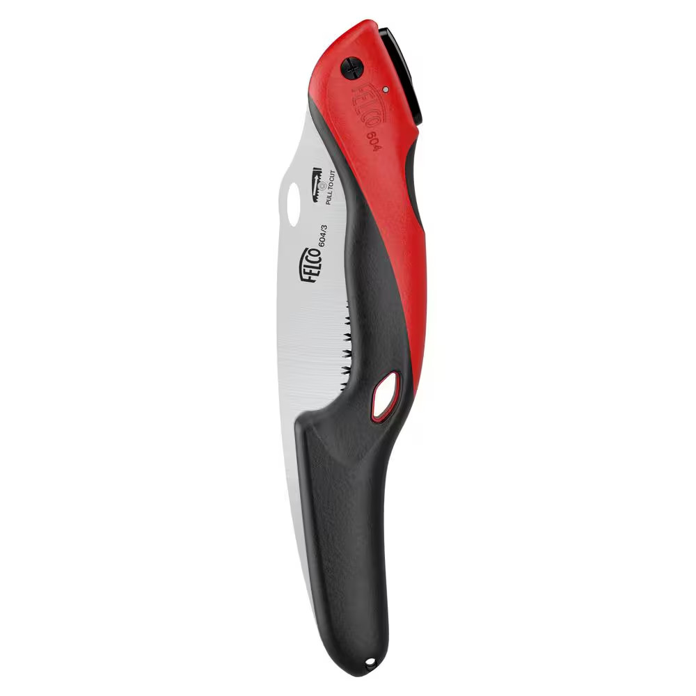 F602 6 In. Folding Pull-Stroke Pruning Saw with Impulse Hardened Steel Blade
