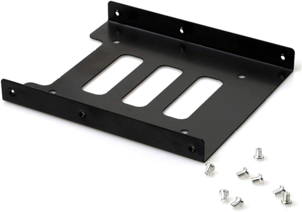Transform Your Storage: 2.5'' to 3.5'' Hard Drive Mounting Brackets (2-Pack)