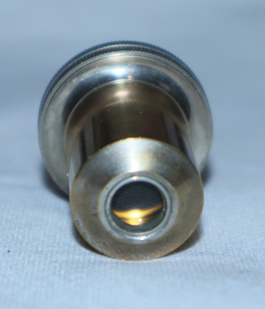 APSCO Microscope Objective | *Vintage* BRASS 10x Lens