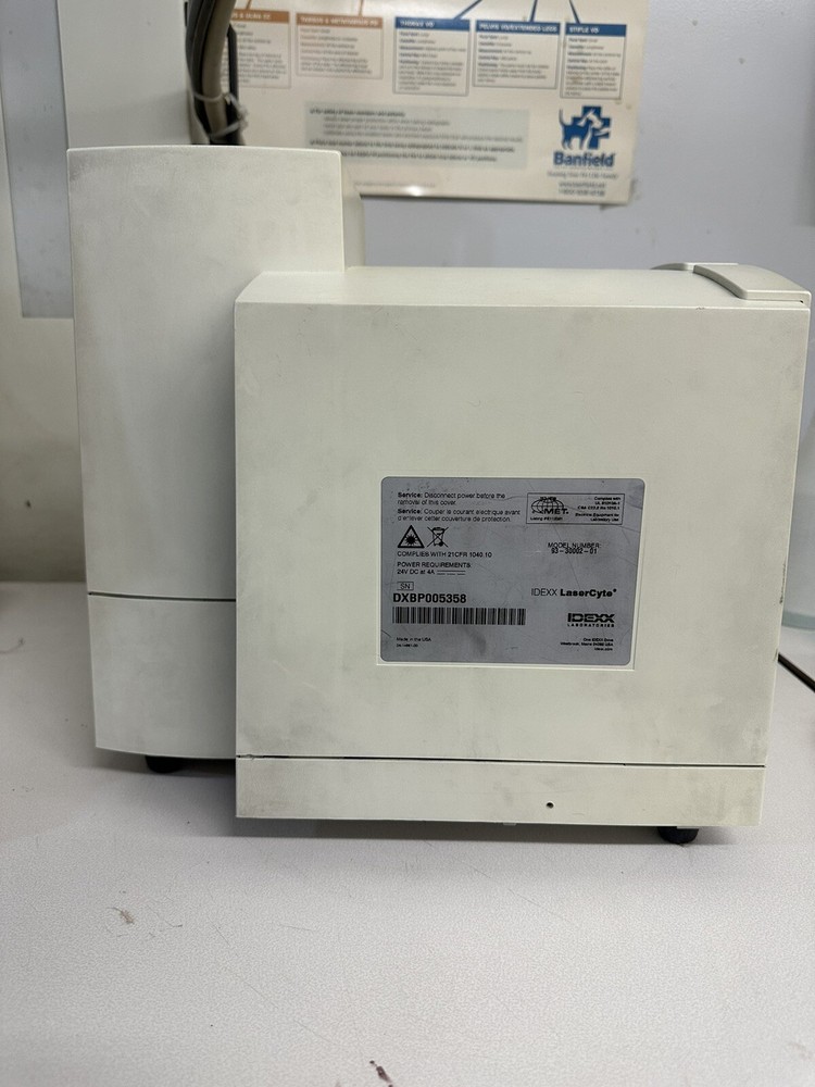 IDEXX LASERCYTE HEMATOLOGY ANALYZER MODEL 93-30002-01
