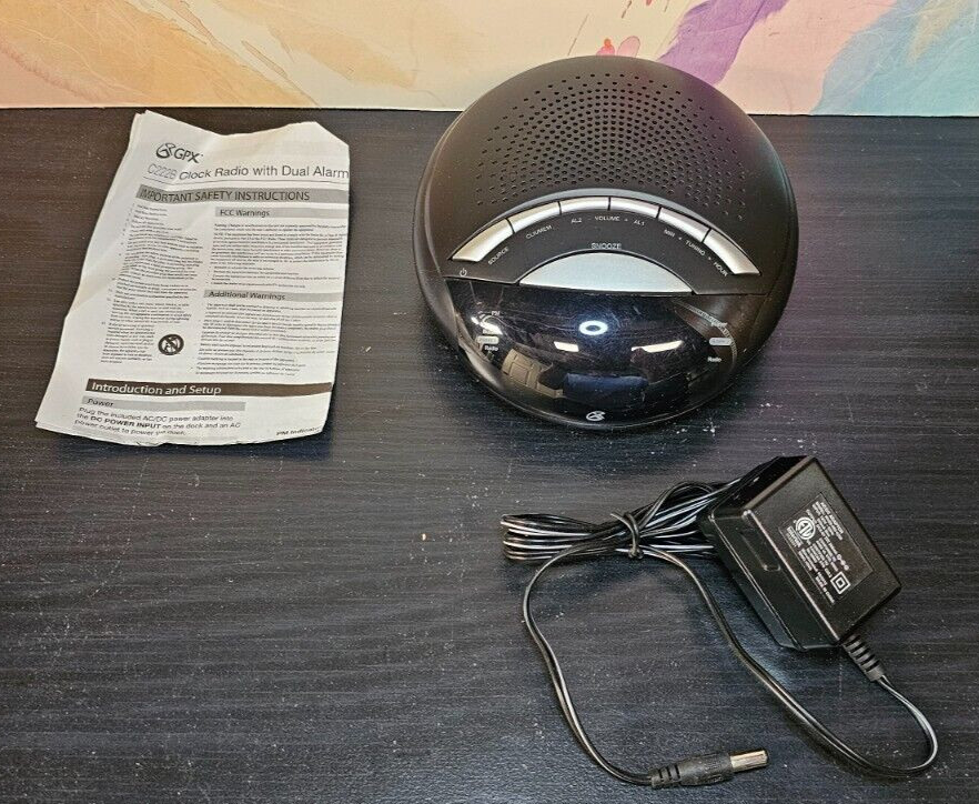 GPX alarm clock Radio C222B