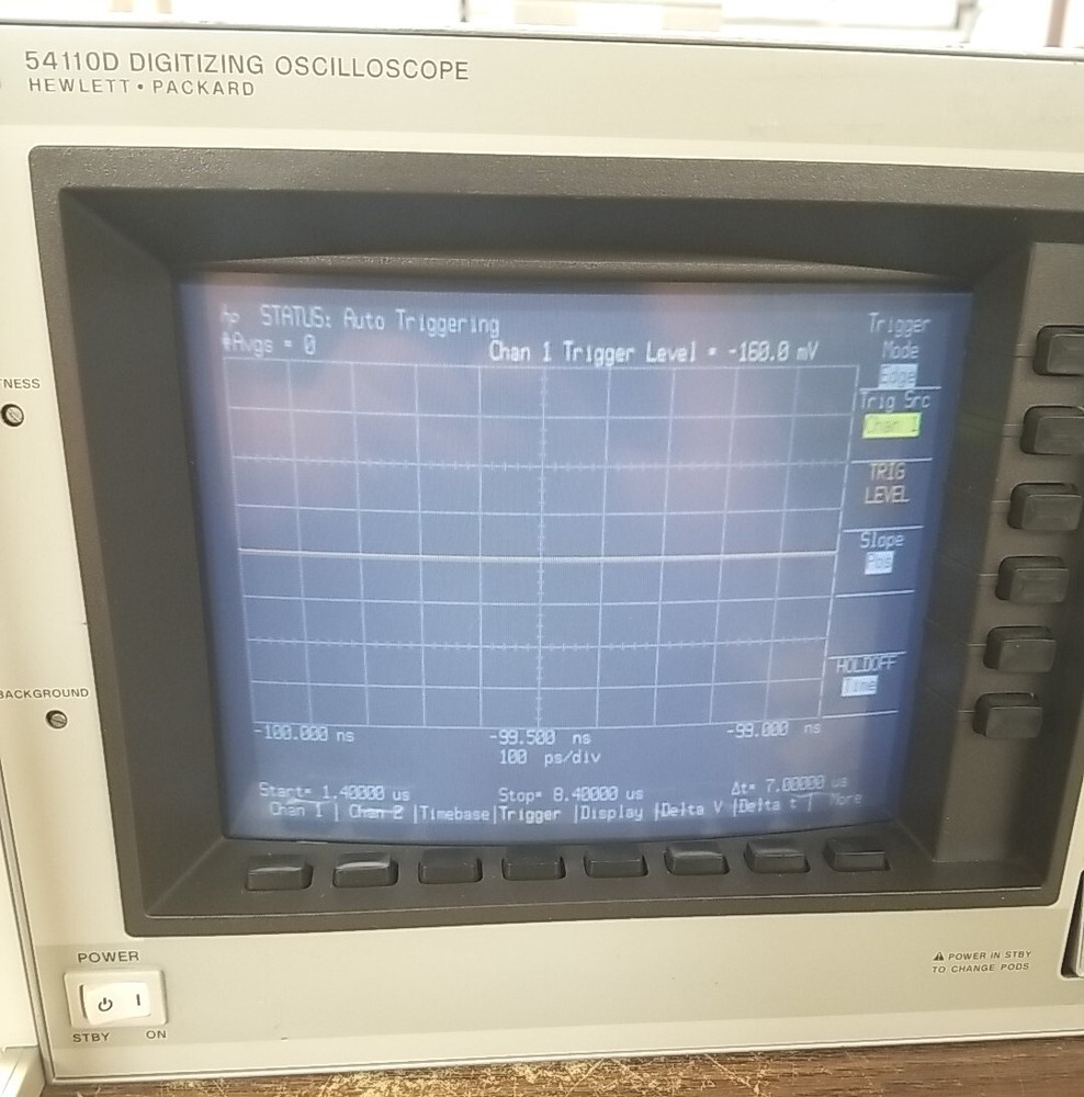 HP 54110D Digitizing Oscilloscope W/ (4x) 54002A. *READ⬇️*