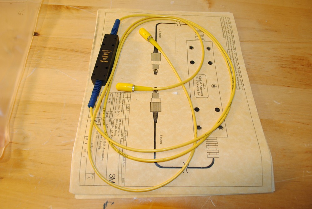 3M Photodyne 6255 Variable SMF Attenuator