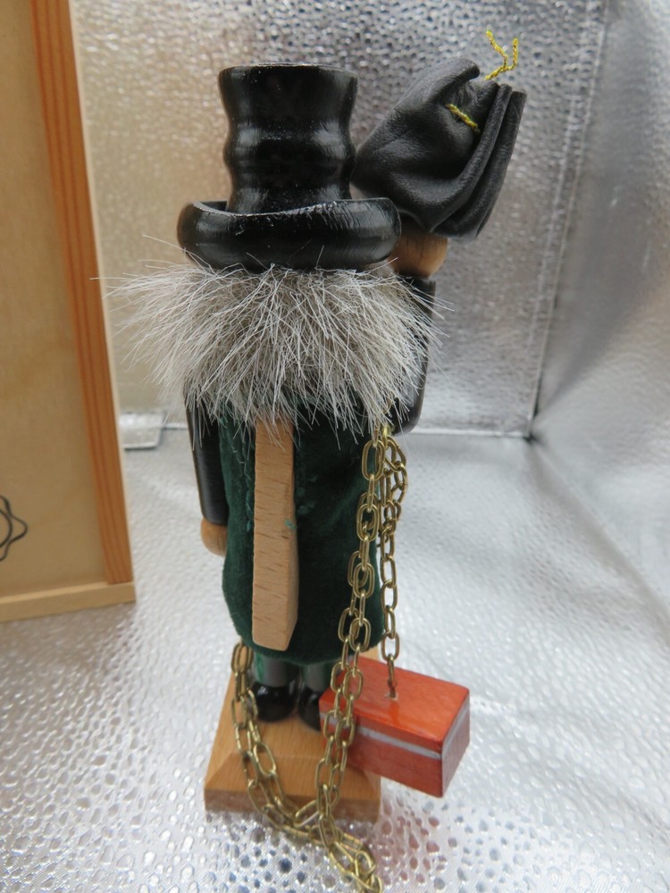 Steinbach Limited Ed. MARLEY'S GHOST * SIGNED* Nutcracker, 5.5 " tall