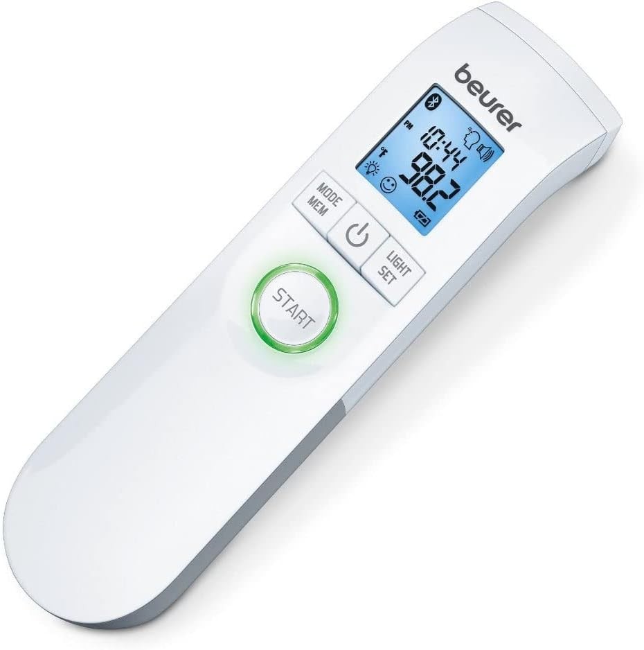 Bluetooth Non-Contact Thermometer, Forehead, Object, Room