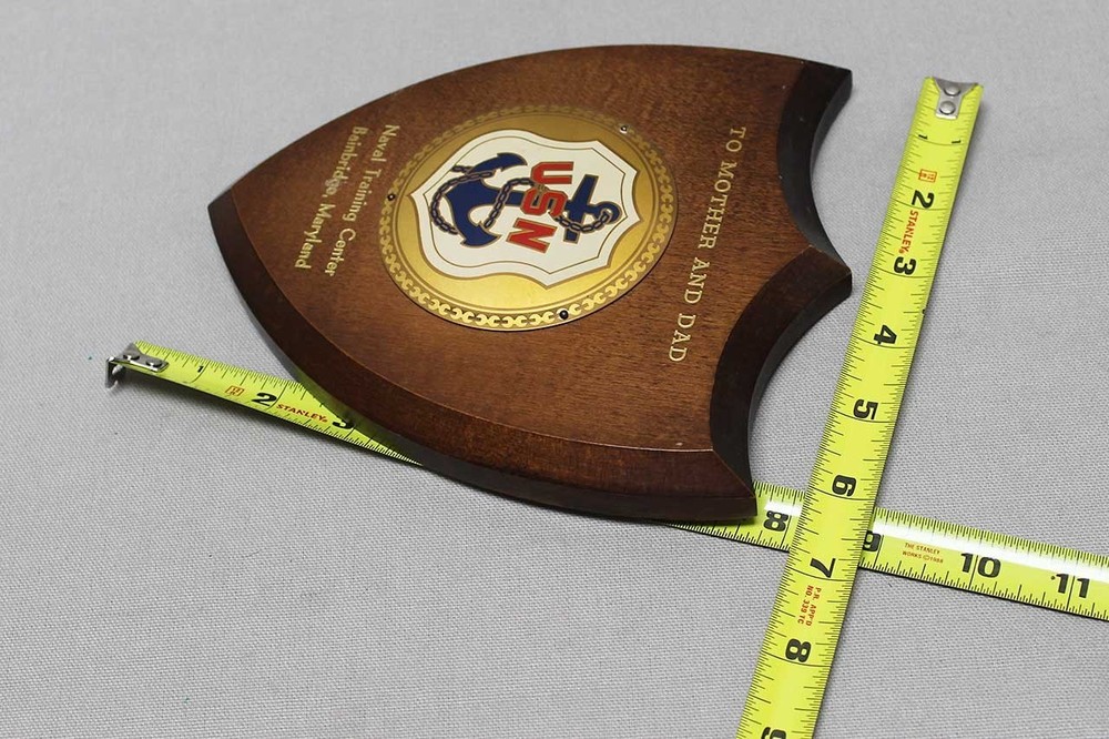 US Navy Training Center MD Plaque . FLU5068