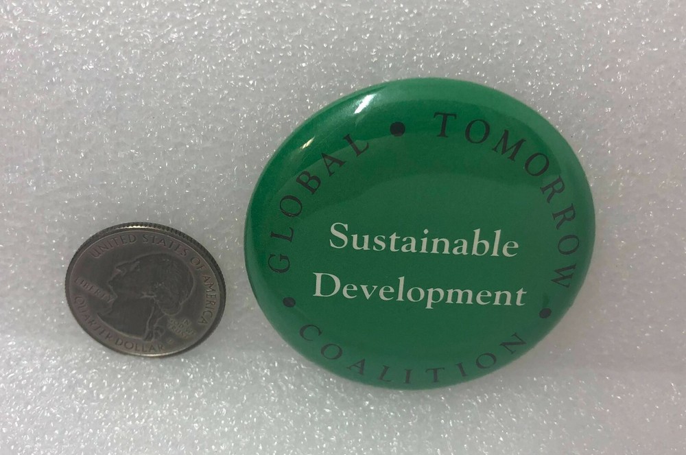 Sustainable Development Global Tomorrow Coalition Pin