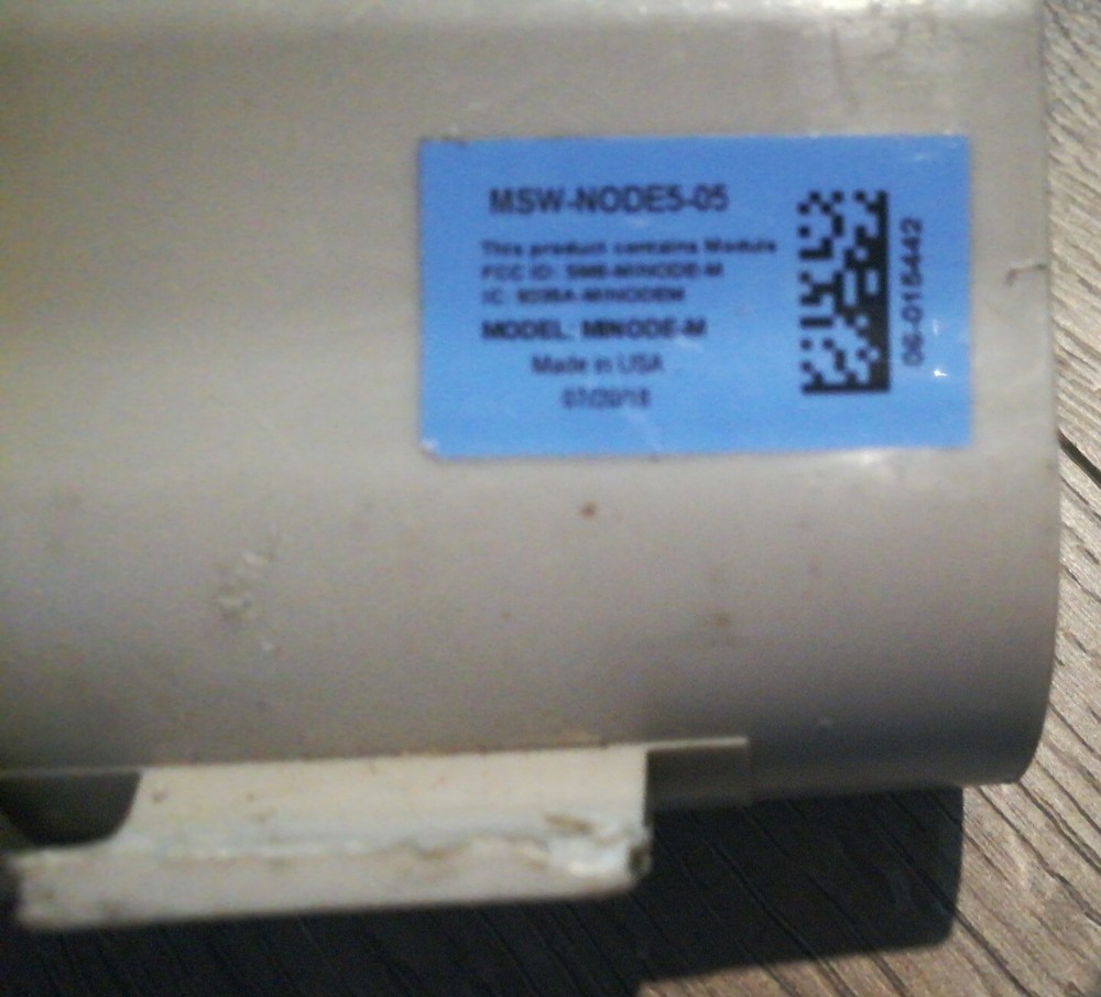 Mueller Minet Water Meter Interface Unit MSW-NODE5-05 Used item in Excellent co