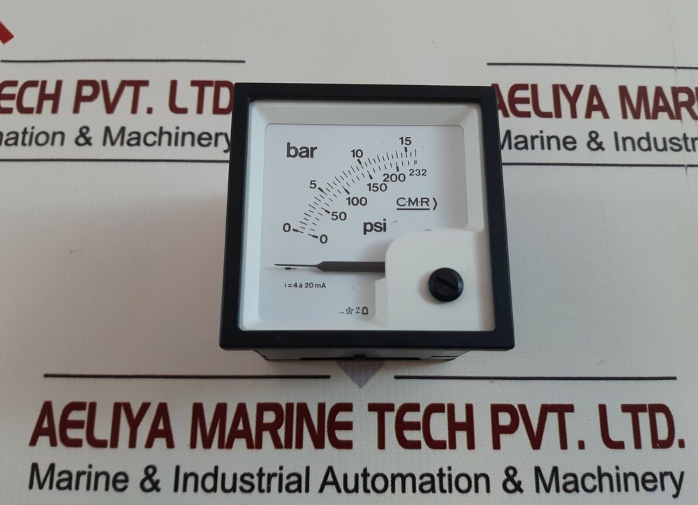 Cmr manometer 0-15 bar