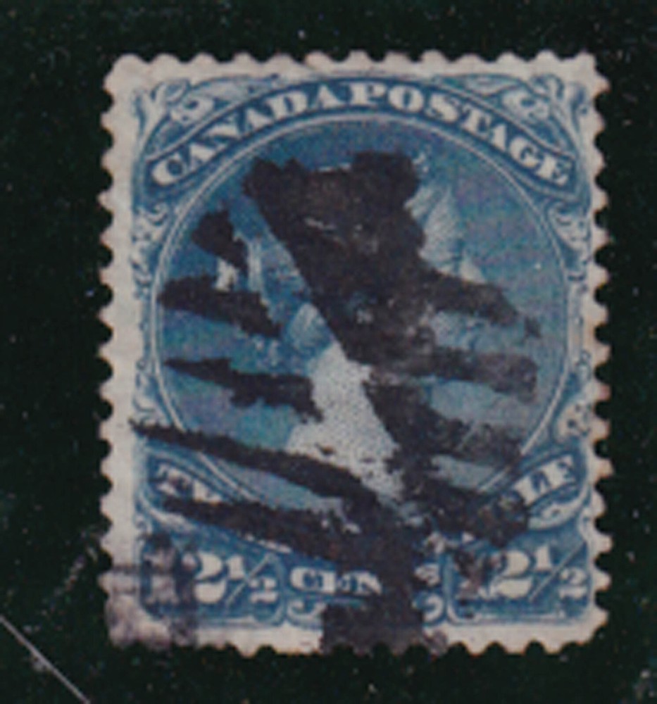 (canada)1868/76 Sc 28 used    v1757