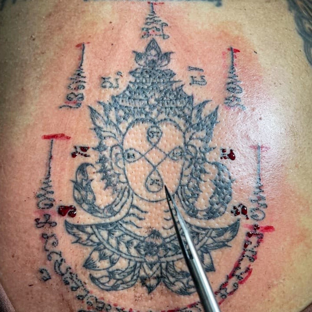 Tattoo Needle Work Big Handle Three Kings Remove and put into mass material 59cm