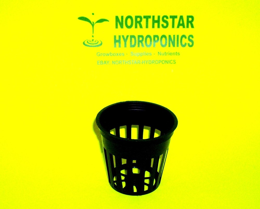 100  2" INCH NET CUP POTS HYDROPONIC SYSTEM  GROW KIT