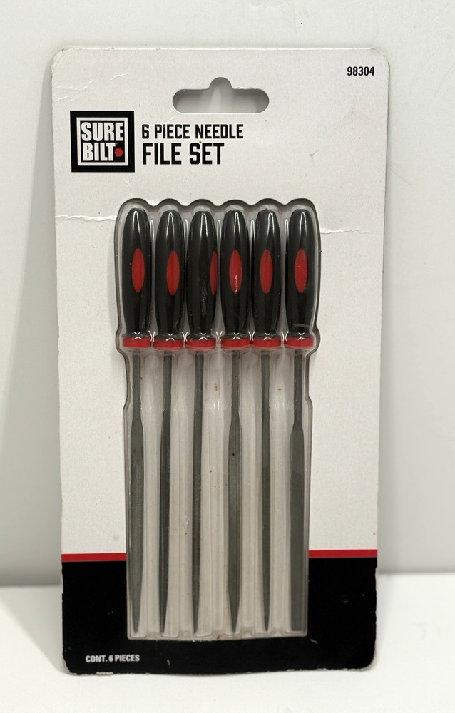 Sure Bilt 6 Piece Needle File Set 98304
