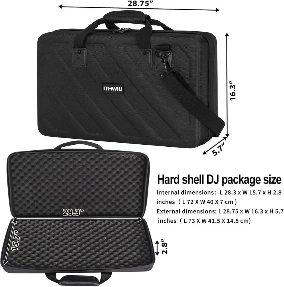 Lightweight Protective DJ Case for Pioneer DDJ 1000, 1000SRT Controllers