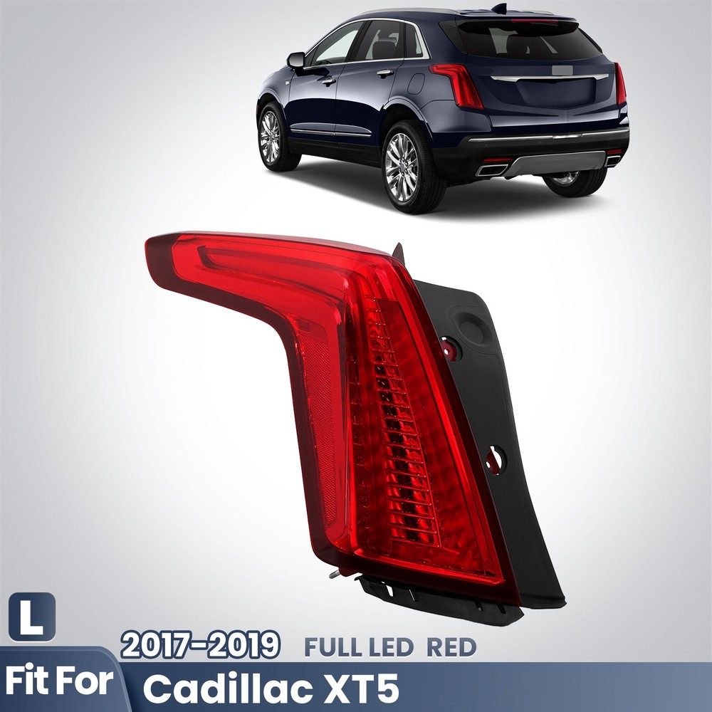 For 2017-2019 Cadillac XT5 [FULL LED] Driver Side Tail Lights Brake Lamps LH
