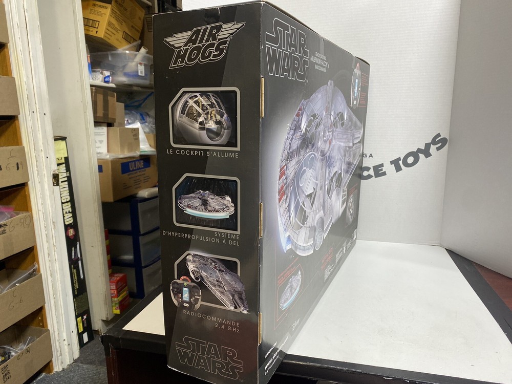 Star Wars Air Hogs Spin Master Remote Control Millenium Falcon