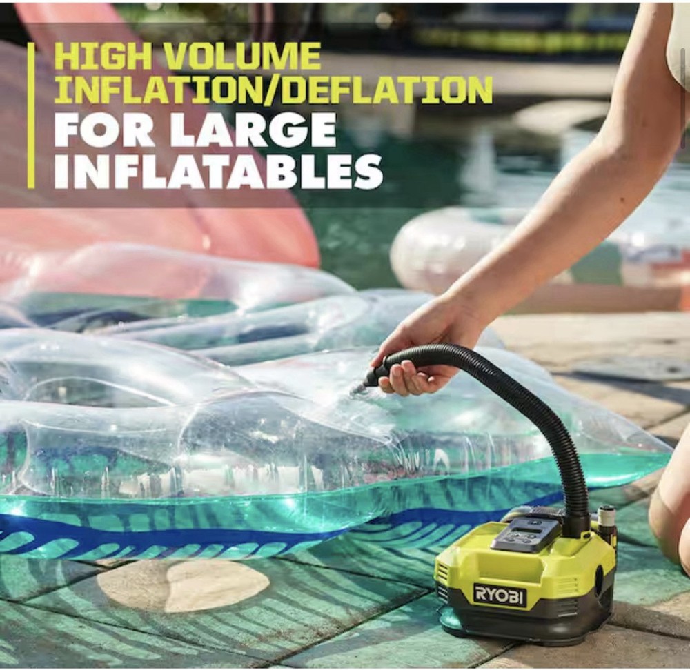 ONE+ 18V Cordless Dual Function Inflator/Deflator(Tool Only)