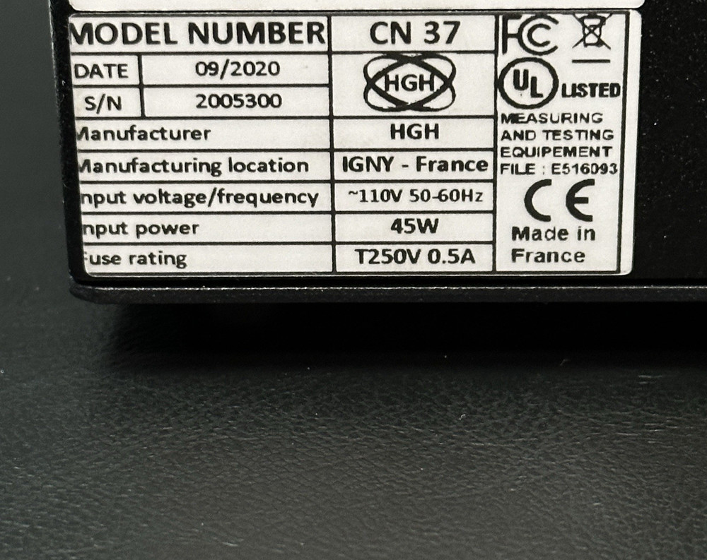 HGH CN37 Blackbody Thermal Cameras Reference Source w/ JUMO DiraTRON 116 Cont.