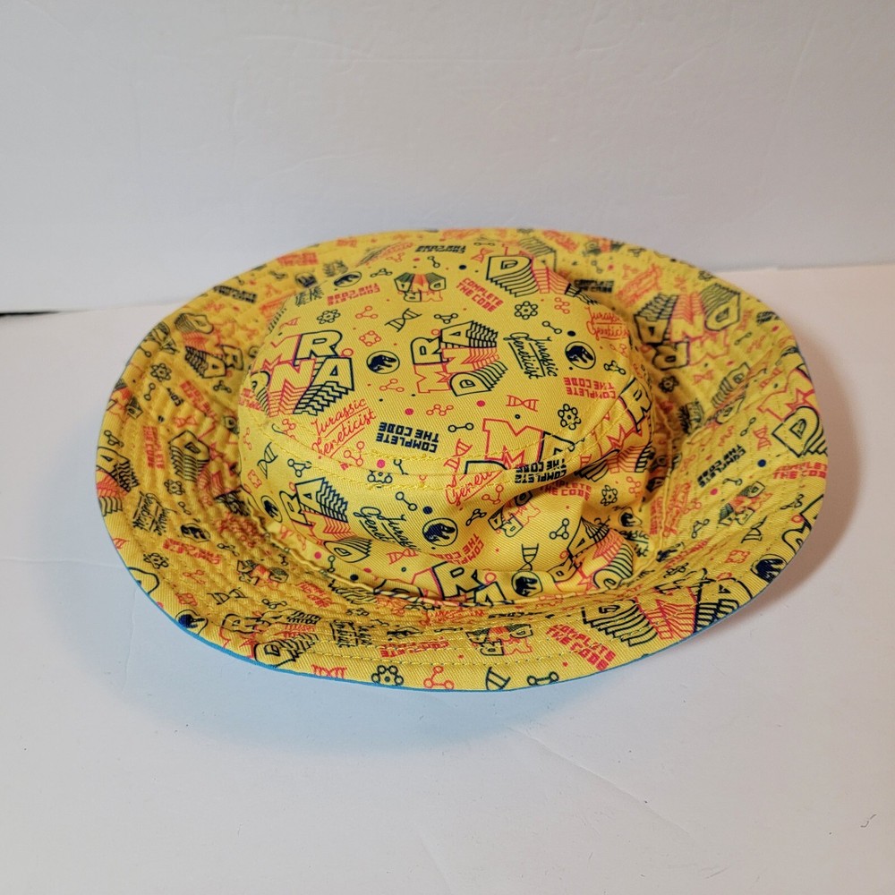Jurassic Park 30th Anniversary Mr DNA Reversible Bucket Hat Universal Studios
