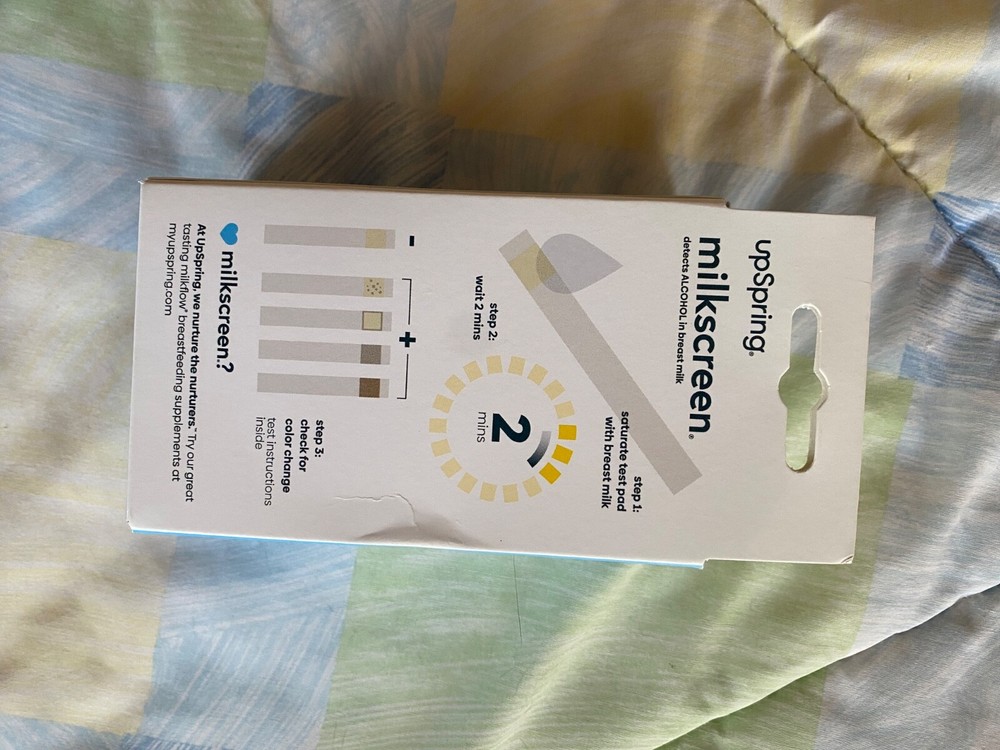 upspring milkscreen test strips exp 9/25